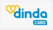 Imagem do logotipo do convênio Dinda Card.