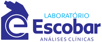Logotipo do Laboratório Escobar na cor branca.