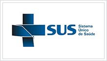 Imagem do logotipo do SUS.
